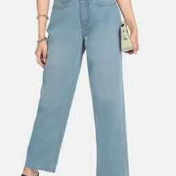 DL Woman Women Relaxed Fit Highly Distressed Jeans-image-76
