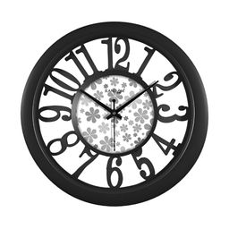 RANDOM Black & Grey Printed Contemporary Wall Clock-picture-33