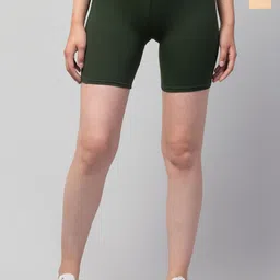 DRAXSTAR Women Pack of 2 Skinny Fit Low-Rise Cycling Sports Shorts-image-85