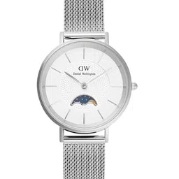 Daniel Wellington Women Printed Dial & Stainless Steel Straps Analogue Watch DW00100772K-picture-19