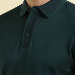 Allen Solly Men Polo Collar T-shirt image 3
