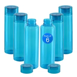 Aura Blue Single Plastic Solid Water Bottle-picture-18