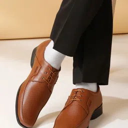 Kosher Men Leather Formal Derbys image 4