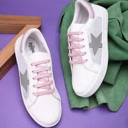 The Roadster Lifestyle Co Women Lace-Up Sneakers-picture-34