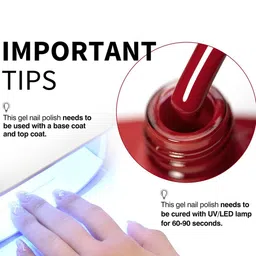 BELLE GAGA Hema Free High Gloss Soak Off UV Gel Nail Polish - 10 ml - Shade - BG 9032 image 2