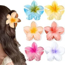 Elecsera Set of 6 Elegant Hair Clutcher Claw Clip image 2