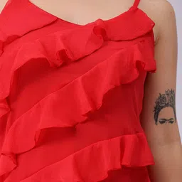 Freehand by The Indian Garage Co Women Fit and Flare Midi Dress image 2