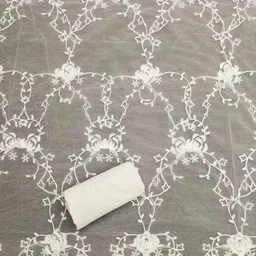 HERE&NOW Floral Printed Unstitched Dress Material image 3