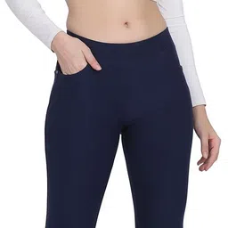 futuro Women Blue Capri image 1