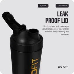 boldfit Gym Bottle , Shaker Bottles for Protein Shake 100% Leakproof 700 ml Shaker image 3