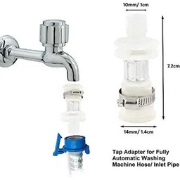 ozonite Universal Tap Adapter for Washing Machine Inlet Pipe (Pack of 1 ) Tap Adapter image 3