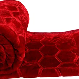 kixta Self Design Double Mink Blanket for Heavy Winter image 4