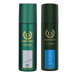 Denver Men Set Of 2 SRK Rex & Emperor Autograph Long Lasting Deodorants- 140 ml Each-picture-12