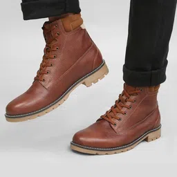 yoho Men Suede Premium Leather Vintage Design Winter Classic Boot M-001-picture-39