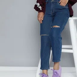 Flying Machine Womens High Rise Mom Fit Jeans-picture-29