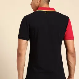 United Colors of Benetton Men Polo Collar T-shirt image 3