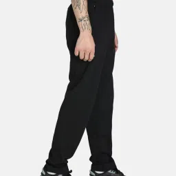 Puma Black Cotton Trackpants image 4
