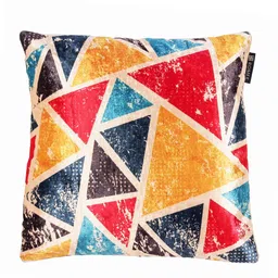 ROMEE Multicoloured Set of 5 Geometric Square Cushion Covers image 2