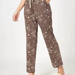 Dreamz by Pantaloons Brown Print Pyjama image 4