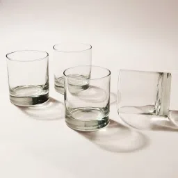 Wonderchef Transparent Glass Whisky Cortina Dof Tumbler 400 ml - Set of 6 image 4