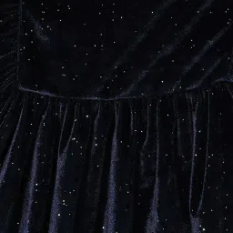 Fame Forever by Lifestyle Girls Blue Printed Full Sleeves Dress image 4