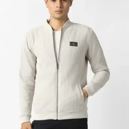 Van Heusen White Cotton Regular Fit Sweatshirt-picture-21