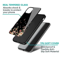 QRIOH Floral Printed iPhone 16 Pro Back Case Mobile Accessories image 3