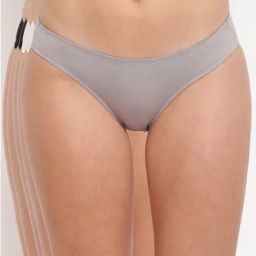La Intimo Multicolored Comfort Fit Briefs - Pack Of 5-image-77