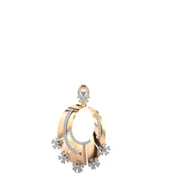 VALANOVA Women 14Kt Gold Pendant with Diamond 4.84gms-picture-28