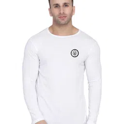 Blisstone Men Slim Fit Long Sleeves Casual T-shirt-image-9