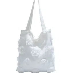 StyleCast x Revolte Women Floral Shopper Applique Tote Bag image 1