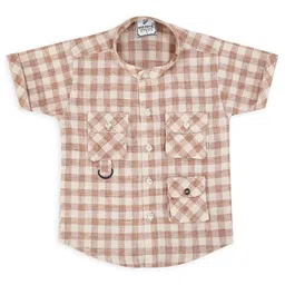 Bad Boys Boys Checked Shirt with Shorts image 3