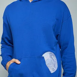 FUGAZEE Men Embroidered Hooded Sweatshirt image 4