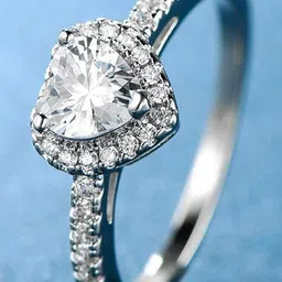 DressBerry Silver Plated Stone Studded Ring-picture-19