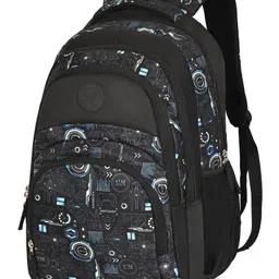 Hotshot Bag Planet 1465|3D Embossed Design|School Bag|Tuition Bag|Water Resistant|32 L Kids Backpack - Height 19 Inches-image-69