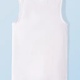 HoneyHap Disney Single Jersey Knit Sleeveless Vests With Lion King Graphics Pack of 3 - Red Blue & White image 3