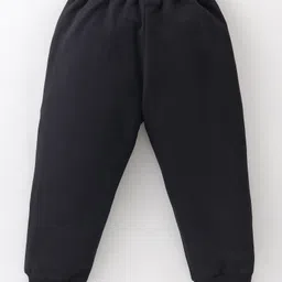 Kookie Kids Full Sleeves Winter Wear Suit Santa Print- Red Black image 5