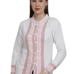 Chatanya Women Floral Printed Front-Open Sweaters-picture-25