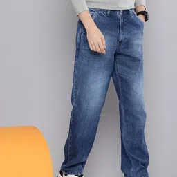 Aeropostale Men Baggy Fit Light Fade Pure Cotton Jeans-picture-42