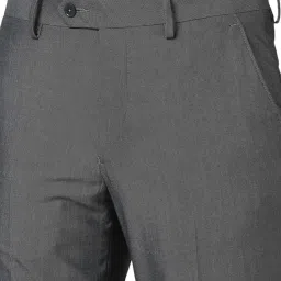 Van Heusen Grey Slim Fit Trousers image 4