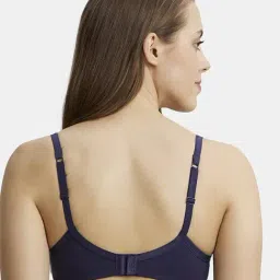 Jockey 1723 Classic Navy Wirefree Padded Medium Coverage T-Shirt Bra image 2