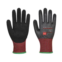 Portwest CS AHR13 Nylon, Glass Fibre, Steel Cut Resistant Gloves Black Color, XL Size, A671K8RXL (Pack of 1 Pair)-picture-29