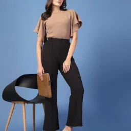 Style Quotient Brown Solid Top image 4