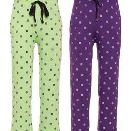 Vimal Jonney Kids Multicolor Printed Trackpants - Pack of 2-picture-22
