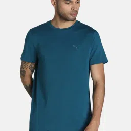 Puma Blue Crew T-Shirt-image-65