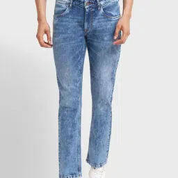 ColorPlus Blue Tapered Fit Jeans-picture-27