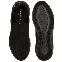 U.S. Polo Assn. Men's Black Walking Shoes image 4