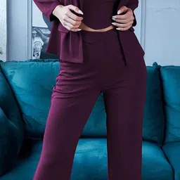 Mast & Harbour V-Neck Top With Trousers Co-Ords image 3