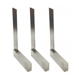 Buyohlic International Tool Steel Machinist Try Square in Silver Color and 4 inch (100 mm) Size for DIY, Woodworking, Metalworking, General Workshop Layout, 4E-8O9G-9LB2 (Pack of 3)-picture-13