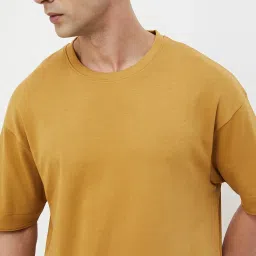 Code By Lifestyle Brown Regular Fit T-Shirt image 4